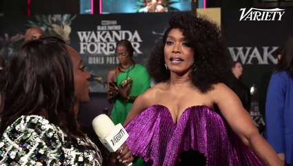 Angela Bassett Black Panther Wakanda Forever Red Carpet