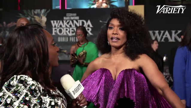 Angela Bassett Black Panther Wakanda Forever Red Carpet