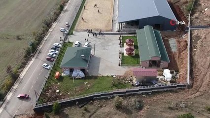 Atlı terapi merkezi, kış mevsiminde vatandaşlara ata binmenin heyecanını yaşatacak