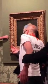 Just Stop Oil 'İnci Küpeli Kız' tablosunu hedef aldı