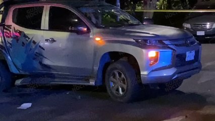 Ladrones chocaron una camioneta que acababan de robar en Oblatos