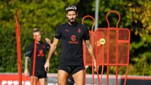 Squadra a Milanello per preparare la trasferta di Torino