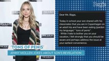 Jenny Mollen's Son Tells Class His Mom Was Enjoying 'Tons of Penis' After Eating Delicacy on Trip