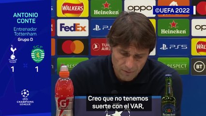 CHAMPIONS LEAGUE | CONTE: "Creo que el VAR puede hacer mucho DAÑO" | Diario AS
