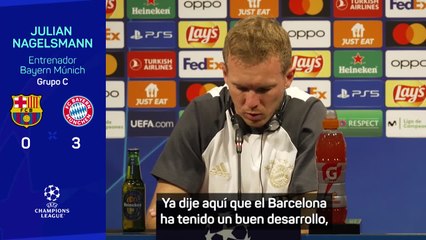 CHAMPIONS LEAGUE | NAGELSMANN: "Ahora en la EUROPA LEAGUE pueden jugar una GRAN TEMPORADA" | FC BARCELONA |AS