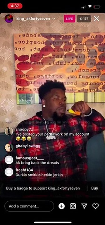@King Ak Fortyseven  says @Lil Durk  set up @King Von  and THF BAYZOO