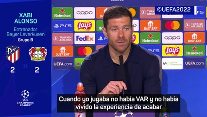 ATLÉTICO 2-2 LEVERKUSEN | XABI ALONSO: "Esas MANOS tan DUDOSAS se pitan POCO en EUROPA" | Diario AS