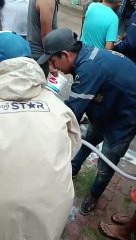 Productores de leche en Montero regalan el producto