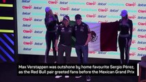 Verstappen and Perez greet excited fans as Mexican GP nears