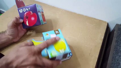 Unboxing and review of Apple, Banana, Lemon fruit shape rubik's cube