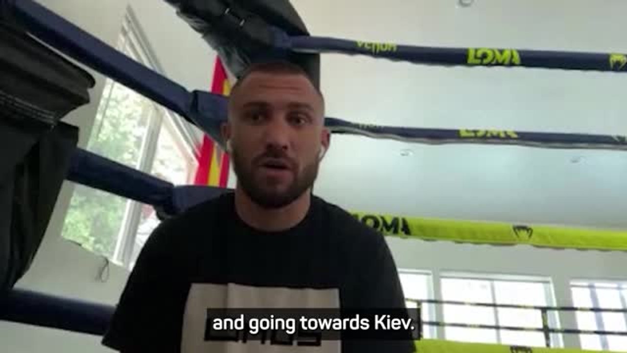 Lomachenko back in the ring after joining Ukraine's war effort