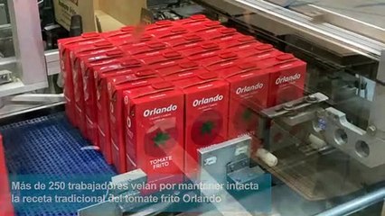 La fábrica de tomate Orlando, en Alfaro (La Rioja), desde dentro