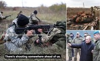 Russia 'is setting up second line of troops behind the front line to SHOOT anyone fleeing combat' according to 'intercepted phone call' released by Ukraine