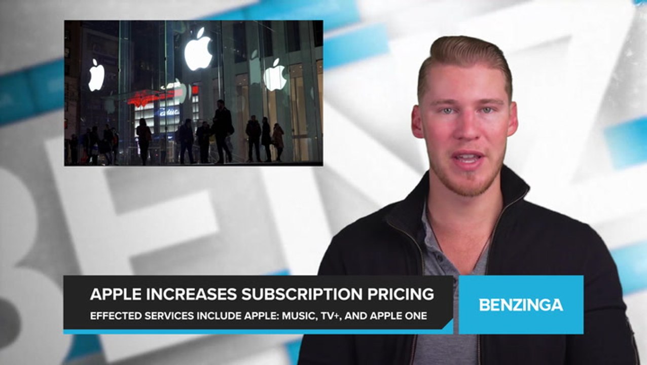 Apple Increases Subscription Pricing