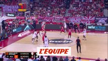 Les 23 points d'Ekobo contre Olympiakos - Basket - Euroligue (H) - Monaco