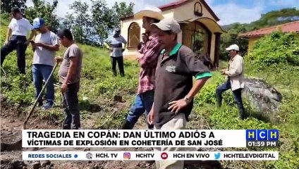 ¡Esperan lo peor! A pesar de confirmarse solo 2 muertes, cavan 7 tumbas tras explosión de cohetería en Copán