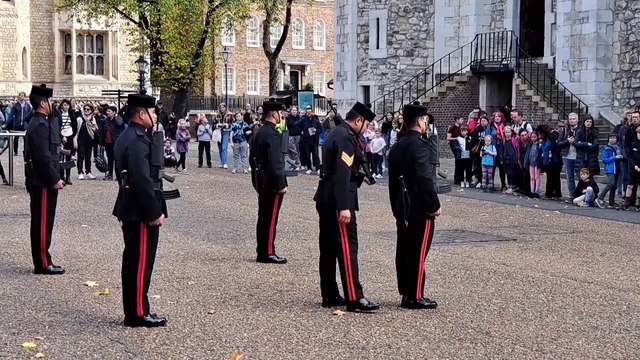 Changing of the Guards The Gurkhas tower of London tower