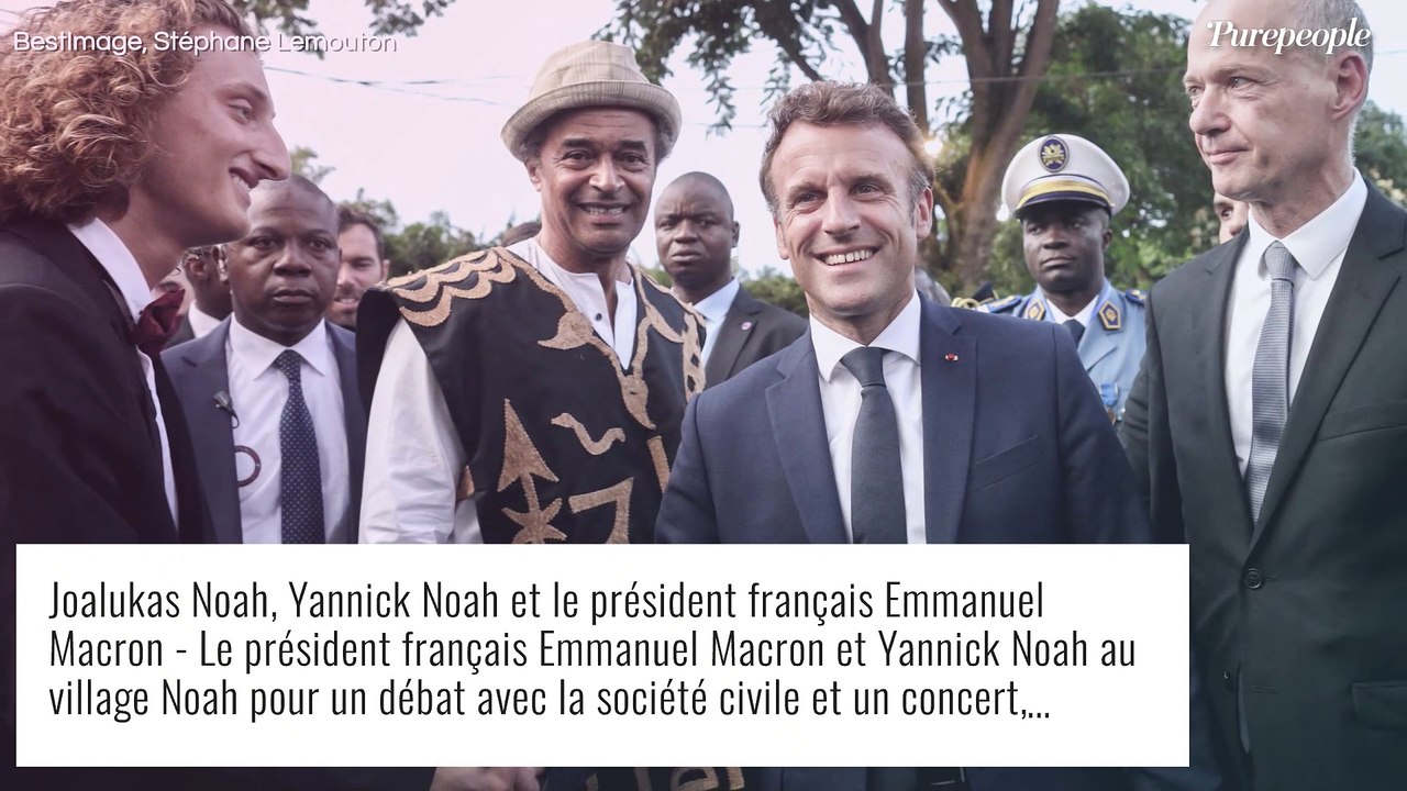 Yannick Noah : Grosse fête avec son plus jeune fils Joalukas au Cameroun, accompagné de ses "crazy friends"