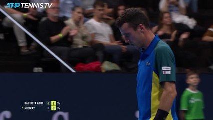 Bâle - Murray trop court pour inquiéter Bautista Agut