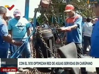 Sucre | Instalan bomba para la reactivación  el sistema de drenaje de aguas servidas en Guaca