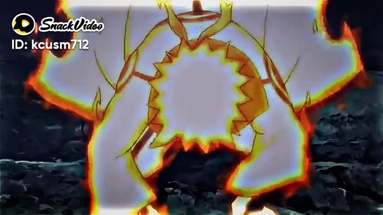 Momen perasaan naruto dulu mengalir kesemua orang lewat cakra kurama