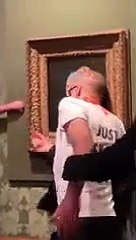 Activista pegó su cabeza a la pintura "la Joven de la Perla" de Vermeer