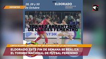 Eldorado: Este fin de semana se realiza el torneo nacional de Futsal Femenino