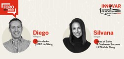 LÍDERES MIT: Diego Villegas, Cofundador y CEO de Slang  y Silvana Vergel, Head of Sales & Customer Success LATAM de Slang | #ForoMITSloan2022