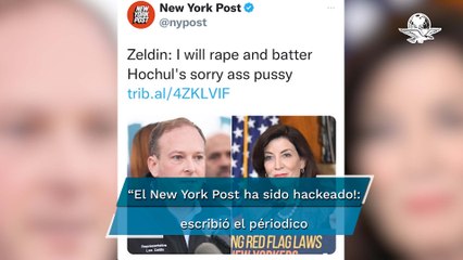The New York Post denuncia hackeo tras publicación de tuits que incitan a la violencia