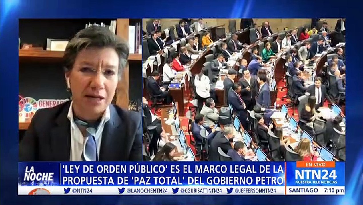 Claudia López en NTN24
