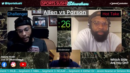 Sports Sushi Showdown - Allen or Parson to start a franchise