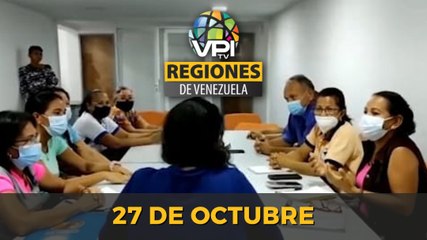 Noticias Regiones de Venezuela hoy - Jueves 27 de Octubre de 2022 | @VPItv