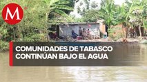 En Tabasco, comunidades continúan bajo el agua y en el olvido tras inundaciones