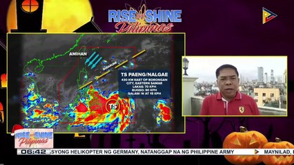 PTV INFO WEATHER | Bagyong #PaengPH, asahang magpapaulan sa iba't ibang lugar sa bansa