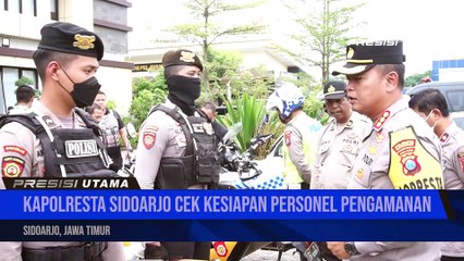Kapolresta Sidoarjo Pimpin TFG Ops Puri Agung dan Pastikan Kesiapan Pengamanan