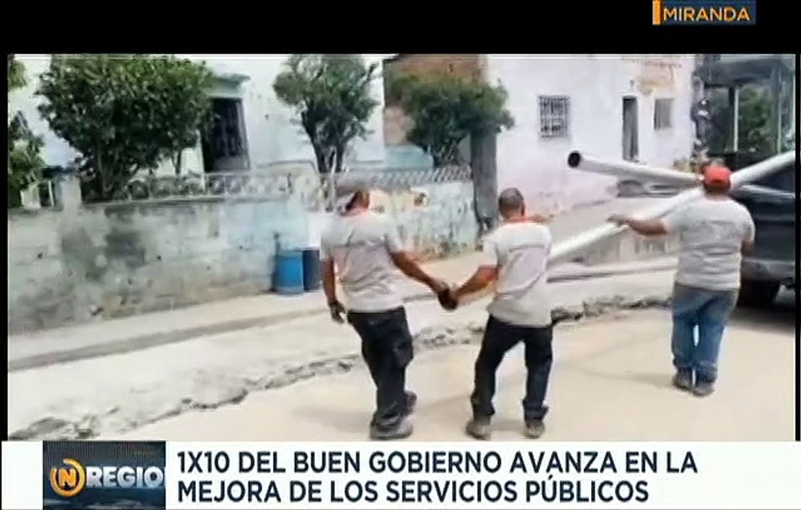 Cuadrillas de mantenimiento sustituyen 70 metros de tuberías en acueducto Guarenas - Guatire