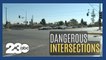 Bakersfield, California's most dangerous intersections