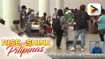 Mga biyahero sa NAIA Terminal 3, dumarami na; pamunuan ng NAIA, pinaalalahanan ang mga pasahero na i-monitor ang kanilang mga flight para hindi ma-stranded