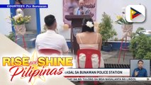 Dalawang PDLs, ikinasal sa Bunawan Police Station