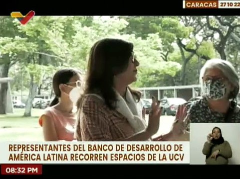 Comisión Presidencial junto a funcionarios de la CAF inspeccionan trabajos de recuperación en la UCV