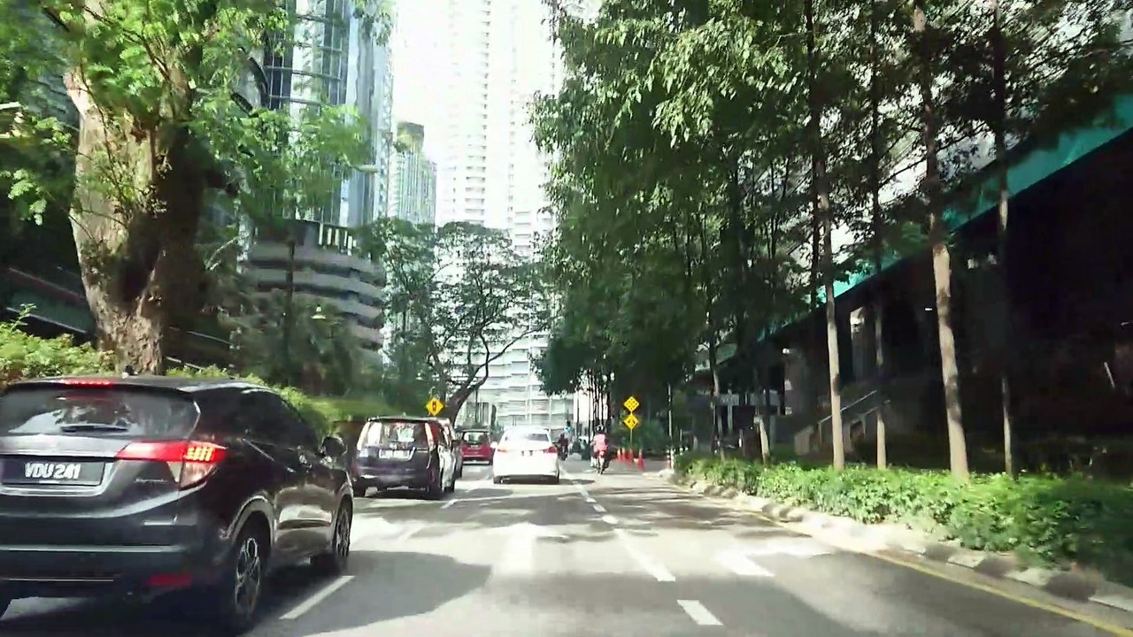 Driving around KLCC