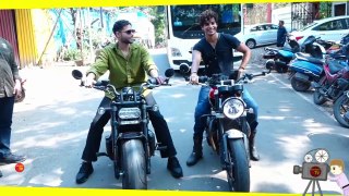Siddhant Chaturvedi And Ishan Khattar Reached On bike AT the Kapil Sharma Show For Phone Booth prom
