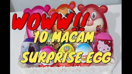 Unboxing aneka suprise egg