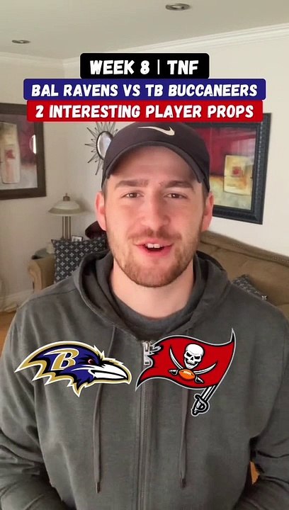 TNF Ravens vs Buccaneers  2 Interesting Player Props  App available now