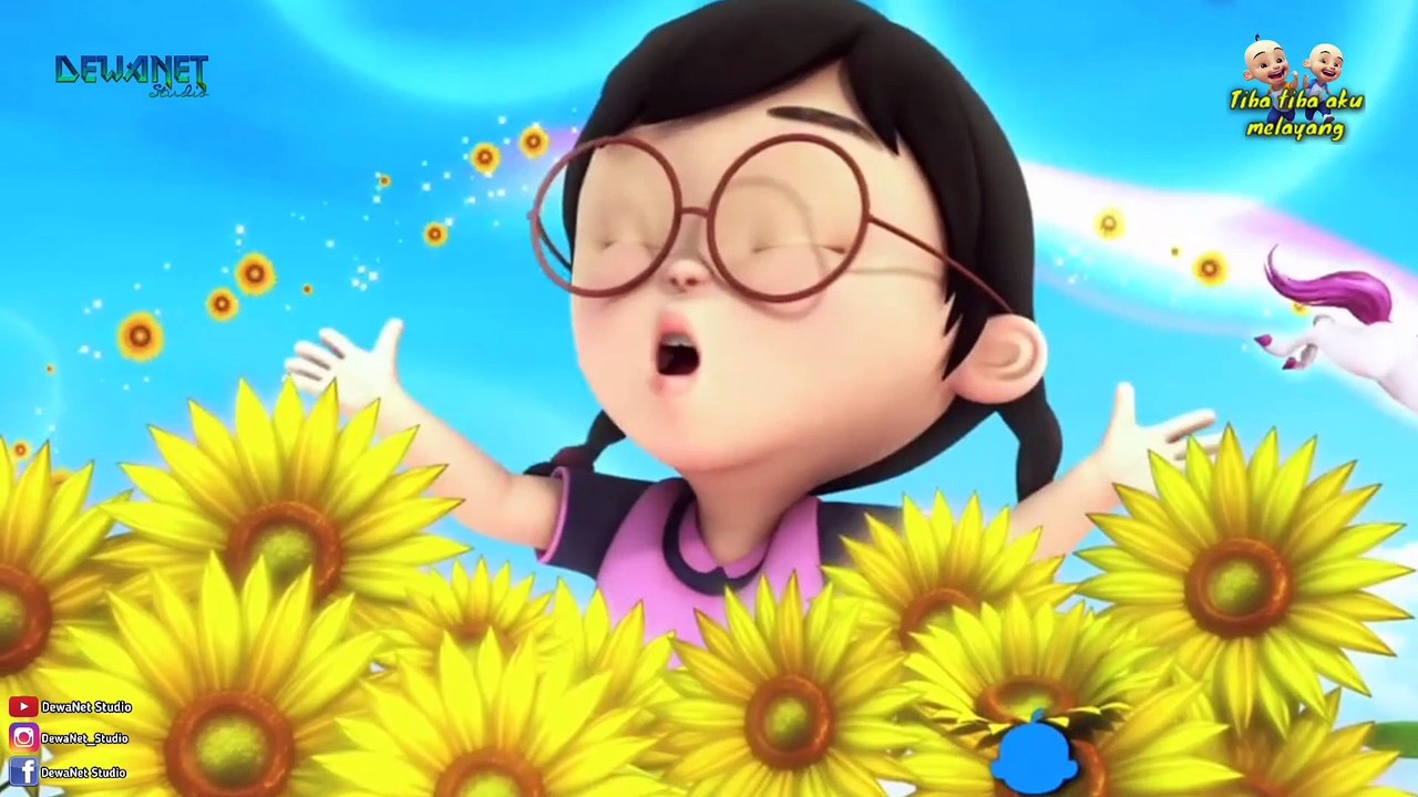 Tiba tiba aku melayang upin ipin terbaru