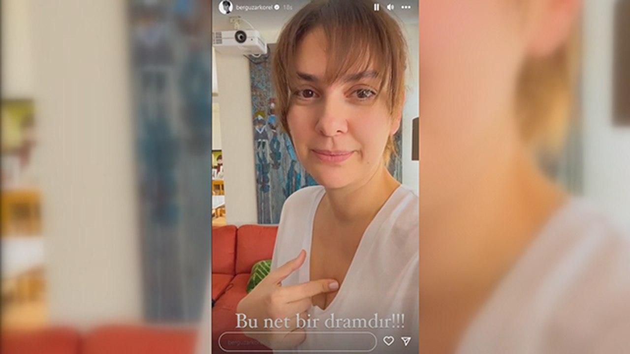 Bergüzar Korel ‘Bu bir dramdır’ diyerek paylaştı