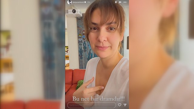 Bergüzar Korel ‘Bu bir dramdır’ diyerek paylaştı