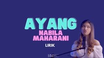 AYANG - NABILA MAHARANI (peluklah tubuhku kecup keningku) Viral Tiktok