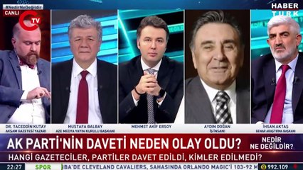 Aydın Doğan'dan 'pijama' iddiasına canlı yayında yanıt