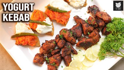 Yogurt Kebab | No Tandoor Mutton Kebab | Mutton Kebab Recipe By Smita Deo | Get Curried